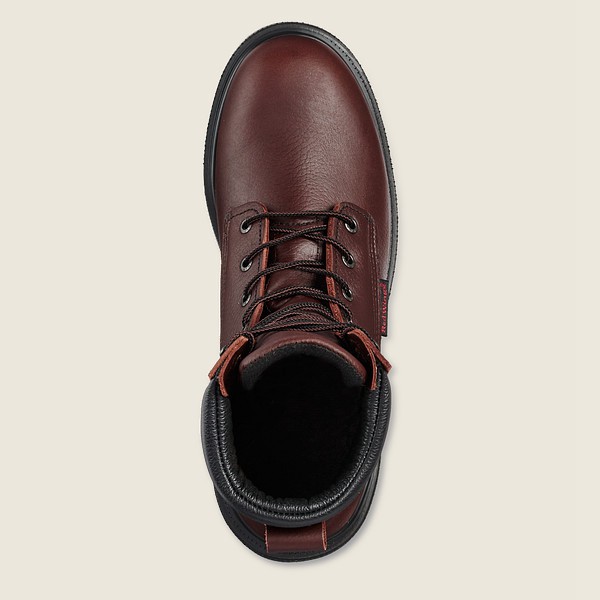 Safety Støvler Herre - Red Wing Supersole® 2.0 - 8-Inch Toe - Bordeaux - PCZQXF-682